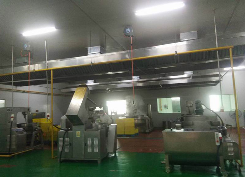 上海浦东食品厂洁净车间净化空调工程