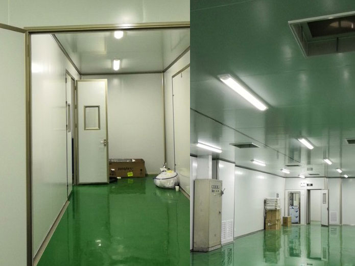 上海金山十万级化妆品无尘车间装修工程