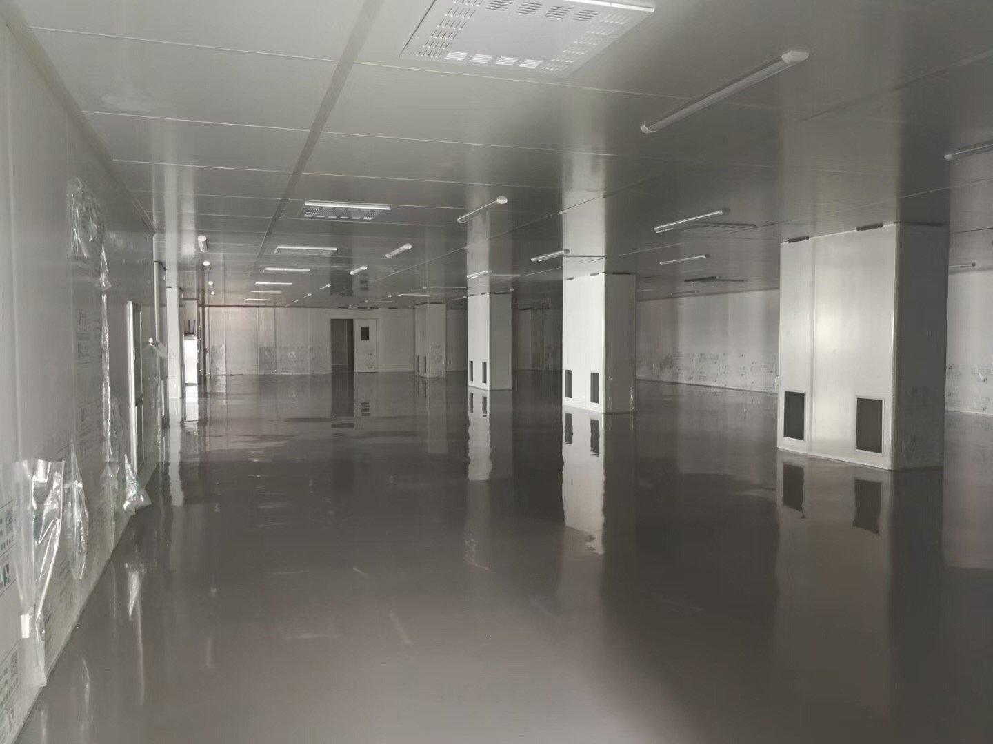 食品厂房装修净化车间施工效果图