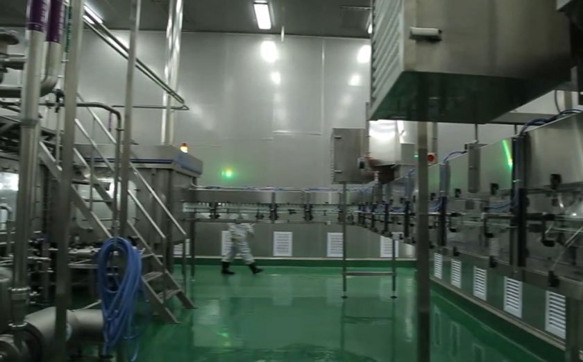 饮料洁净车间装修图片