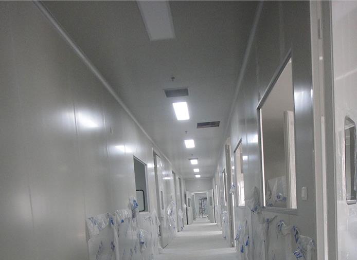 电子行业洁净车间装修施工图片